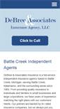 Mobile Screenshot of debreeinsurance.com